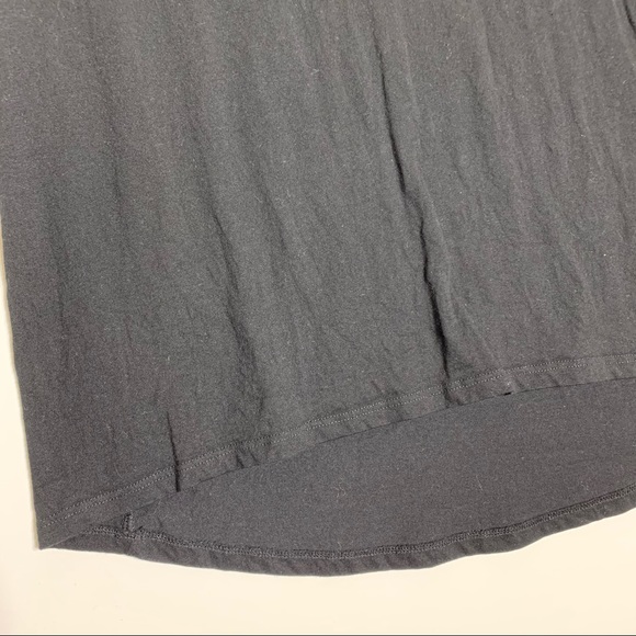 Zara high-low hem basic tee shirt - Picture 2 of 6